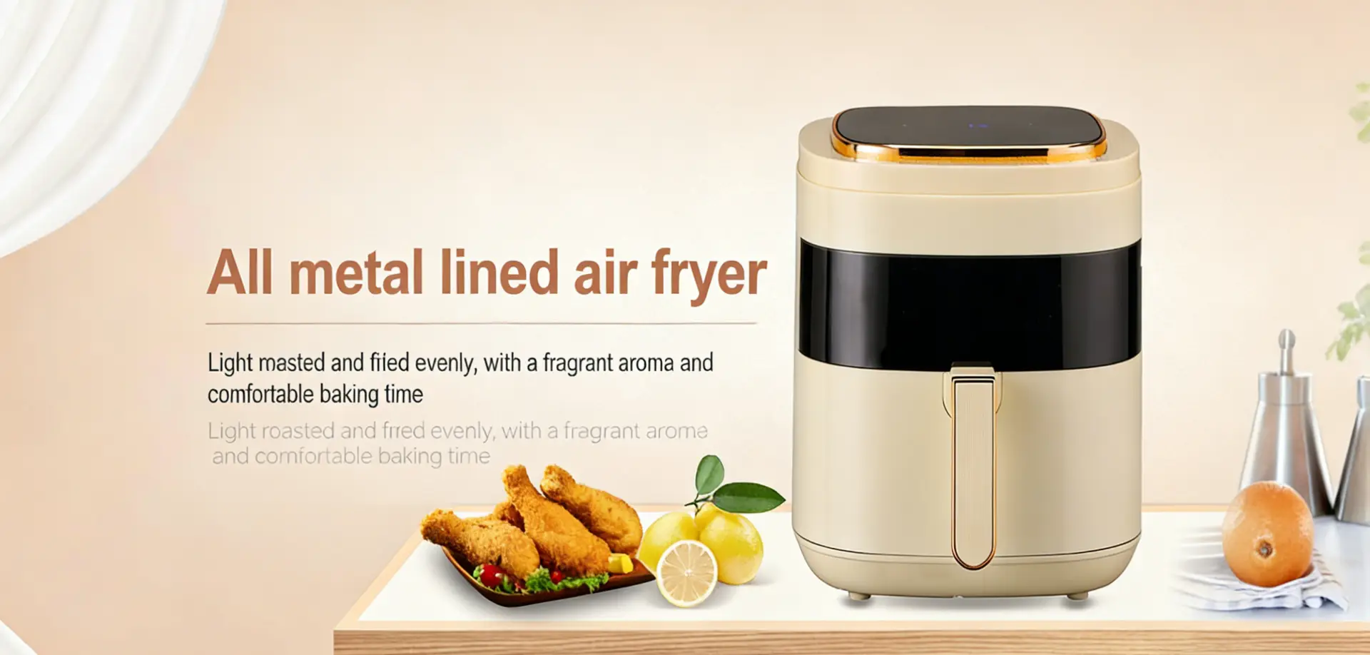 OEM air fryer product for private label sourcing