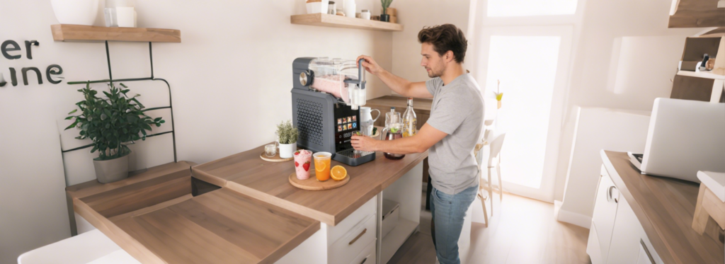 OEM slush maker product lineup banner for beverage channels